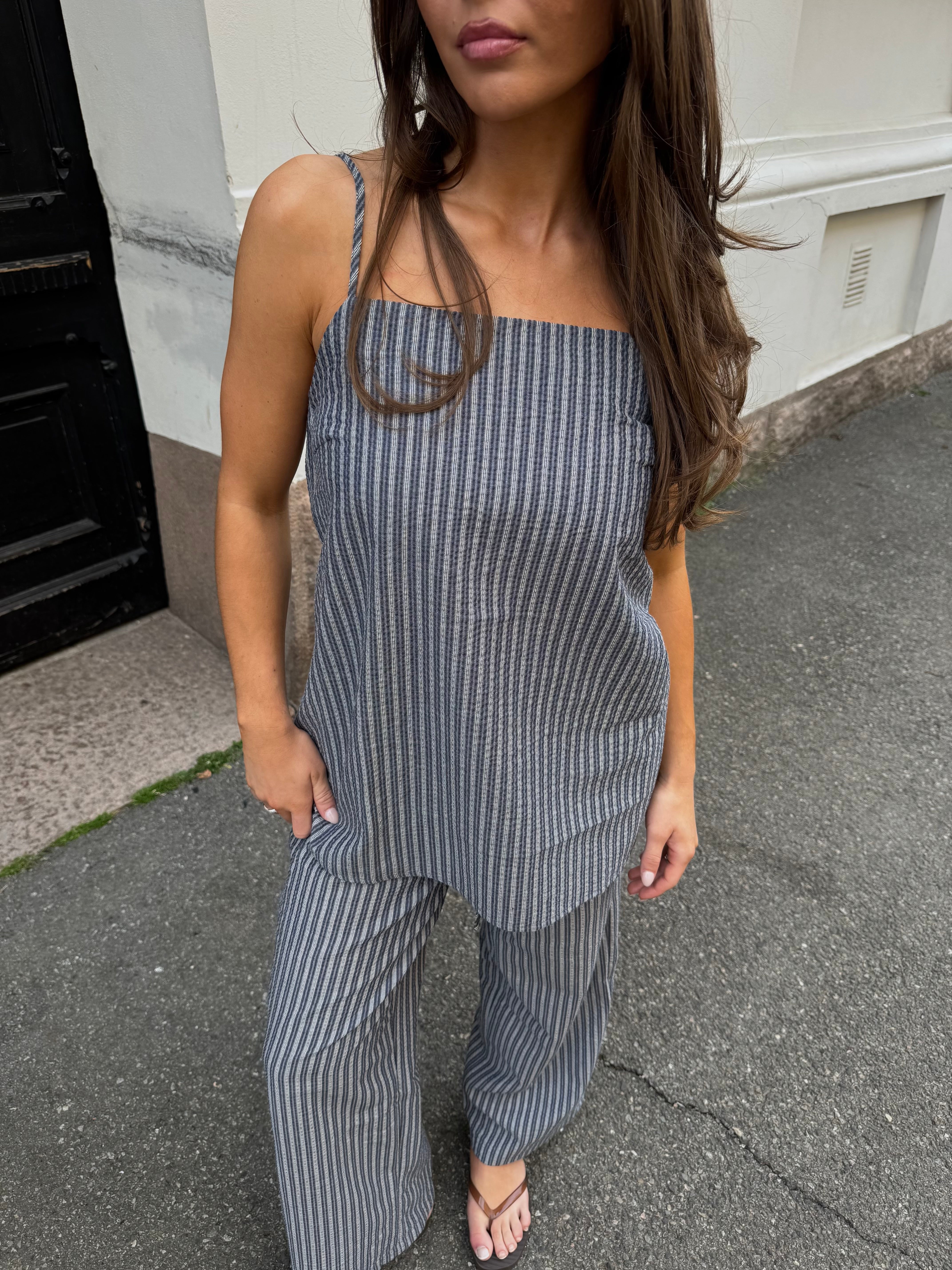OBJLUNIA Top - Dark Denim
